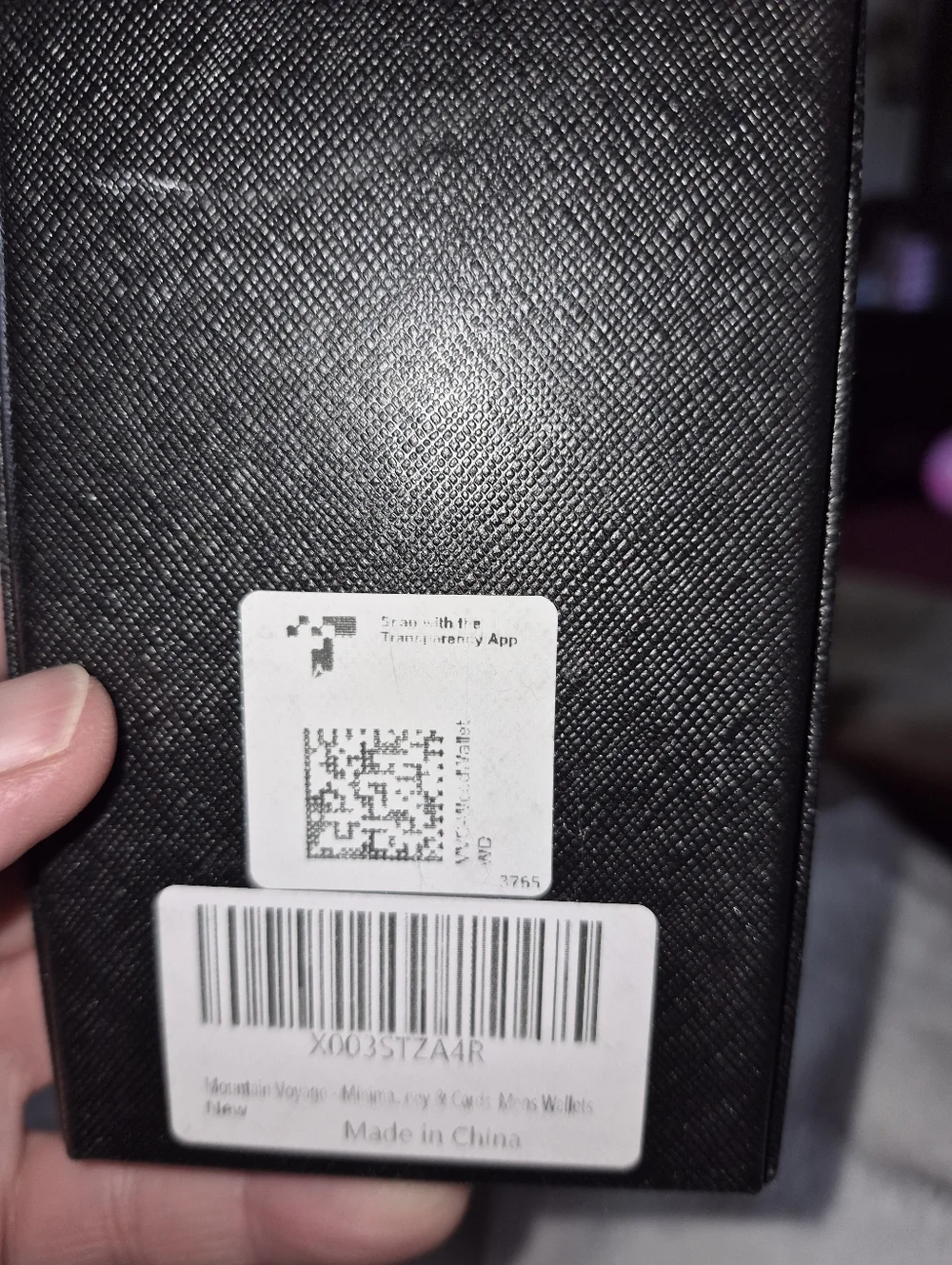 Wood Slim Minimalist Wallet with Clip